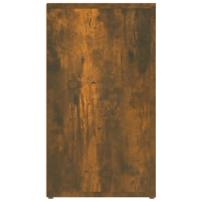 Dressoir 80X30X54 Cm Bewerkt Hout Kleurig Gerookt eiken