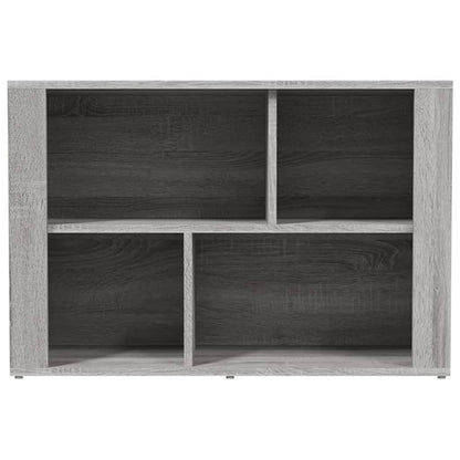 Dressoir 80X30X54 Cm Bewerkt Hout Grijs Sonoma Eikenkleurig