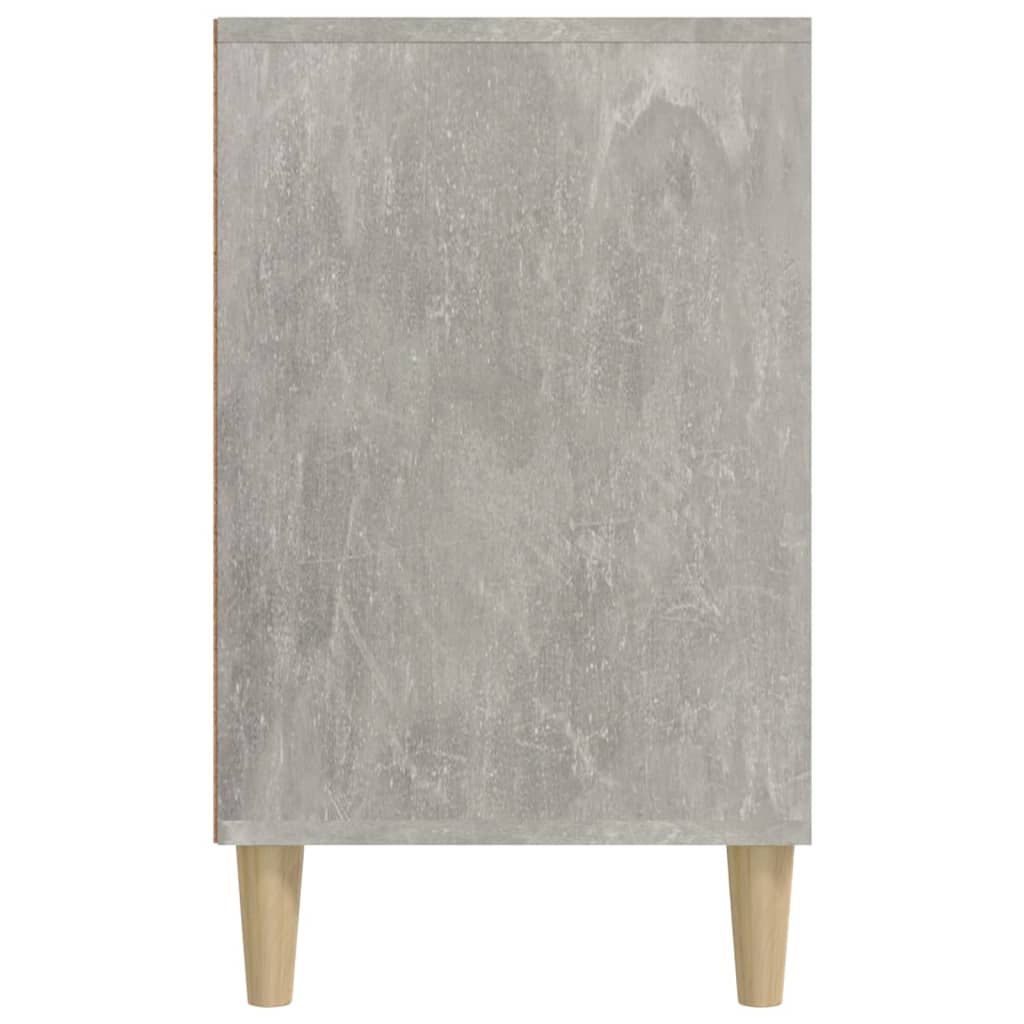 Schoenenkast 02X36X60 Cm Bewerkt Hout Betongrijs