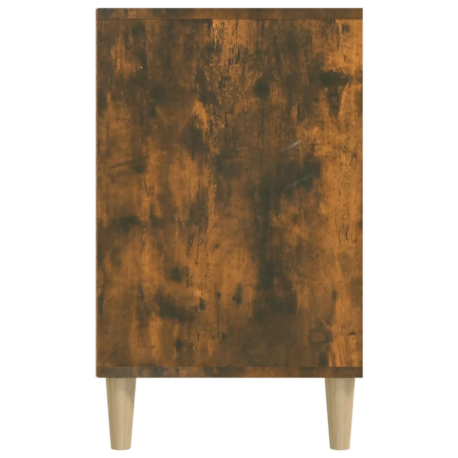 Schoenenkast 102X36X60 Cm Bewerkt Hout Gerookt Eikenkleurig
