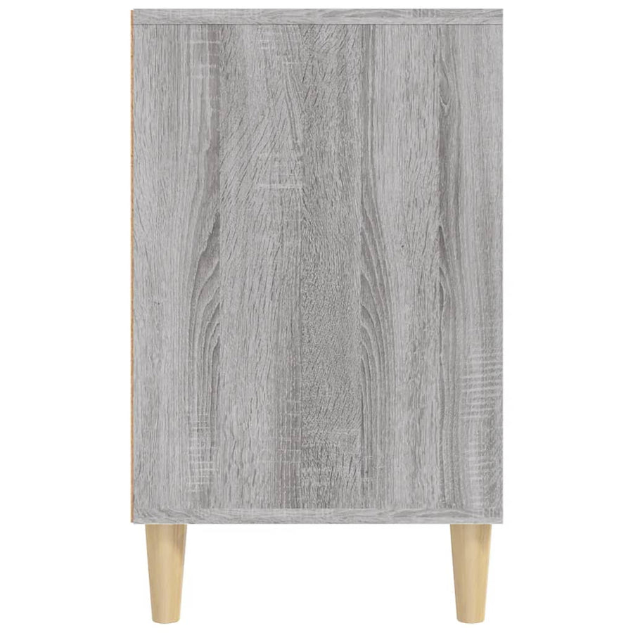 Schoenenkast 102X36X60 Cm Bewerkt Hout Sonoma Grijs