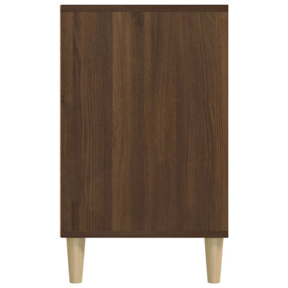 Schoenenkast 02X36X60 Cm Bewerkt Hout Bruin Eikenkleur Bruineiken
