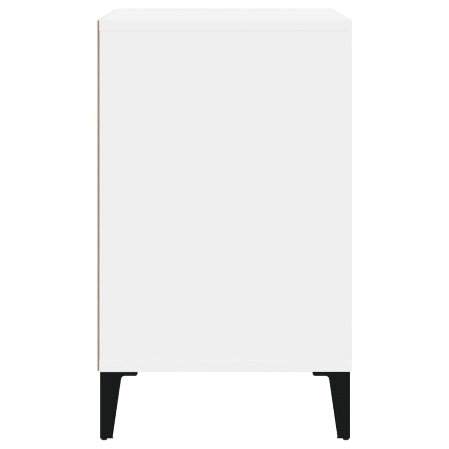 Schoenenkast 102X36X60 Cm Bewerkt Hout Wit