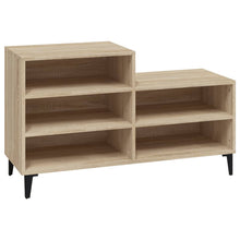 Schoenenkast 02X36X60 Cm Bewerkt Hout Kleurig Sonoma eiken