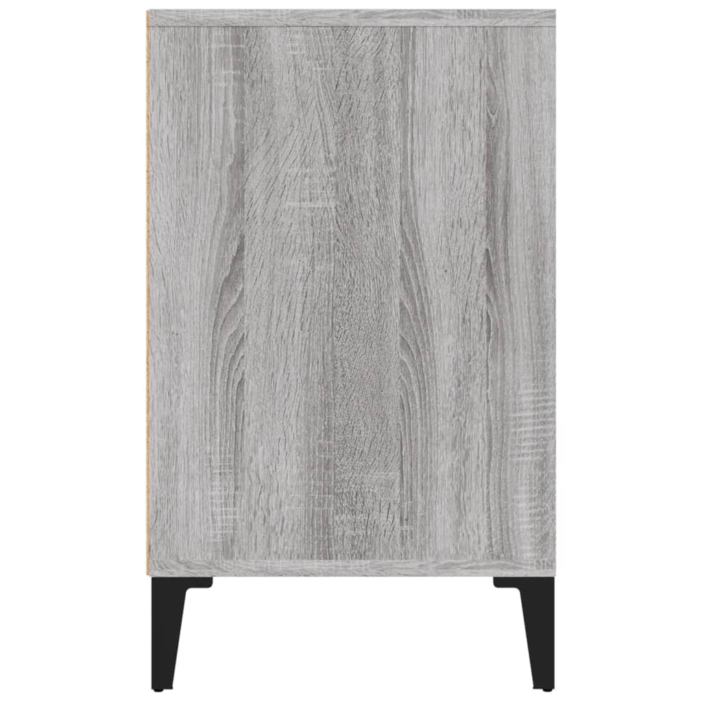 Schoenenkast 02X36X60 Cm Bewerkt Hout Sonoma Grijs Grijs sonoma