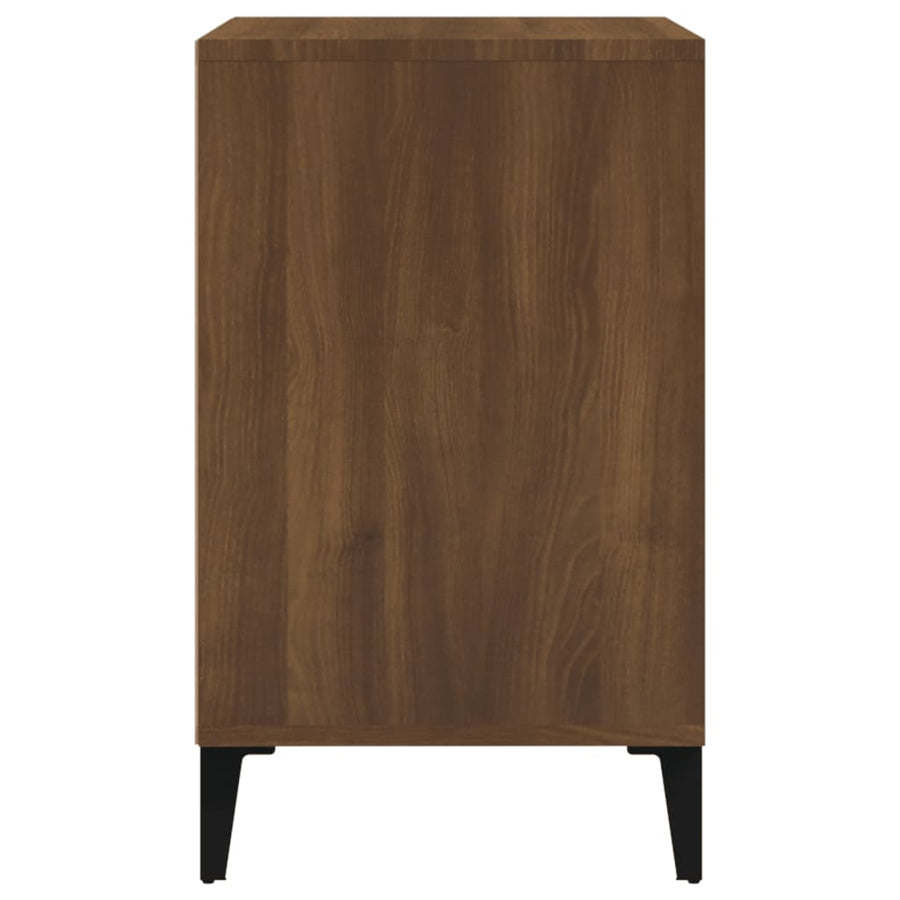 Schoenenkast 102X36X60 Cm Bewerkt Hout Bruin Eikenkleur