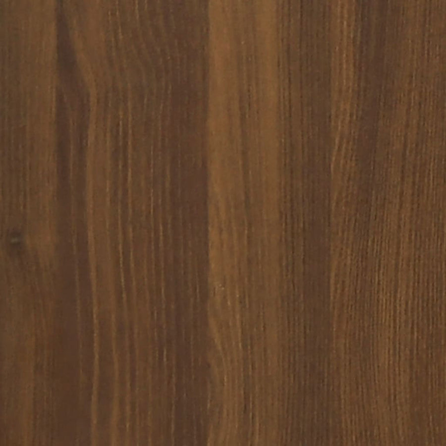 Schoenenkast 102X36X60 Cm Bewerkt Hout Bruin Eikenkleur