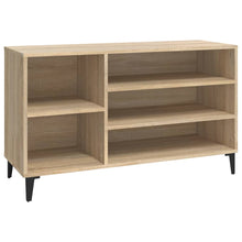 Schoenenkast 102X36X60 Cm Bewerkt Hout Sonoma Eikenkleurig
