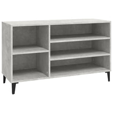 Schoenenkast 02X36X60 Cm Bewerkt Hout Betongrijs