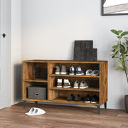 Shoe Cabinet 102x36x60 cm engineered wood smoked oak