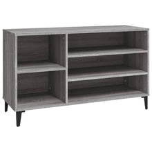 Schoenenkast 02X36X60 Cm Bewerkt Hout Sonoma Grijs Grijs sonoma