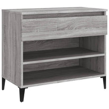 Schoenenkast 70X36X60 Cm Bewerkt Hout Sonoma Grijs