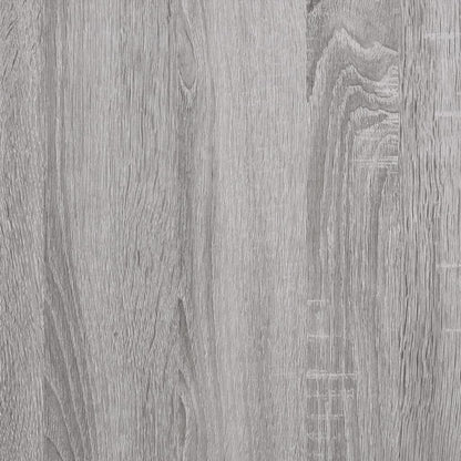 Schoenenkast 40X36X05 Cm Bewerkt Hout Grijs sonoma