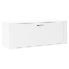 Wandschoenenkast 00X35X38 Cm Bewerkt Hout Wit