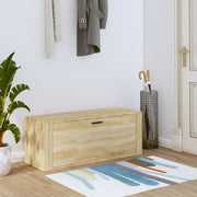 Wandschoenenkast 100x35x38 cm bewerkt hout sonoma eiken