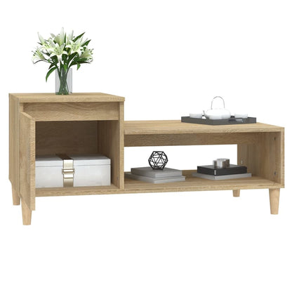 Salontafel 00X50X45 Cm Bewerkt Hout Sonoma eiken