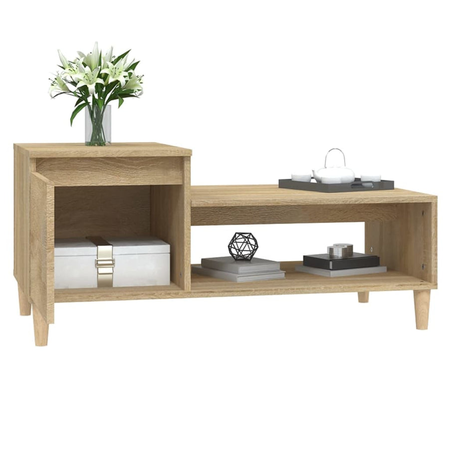 Salontafel 00X50X45 Cm Bewerkt Hout Sonoma eiken