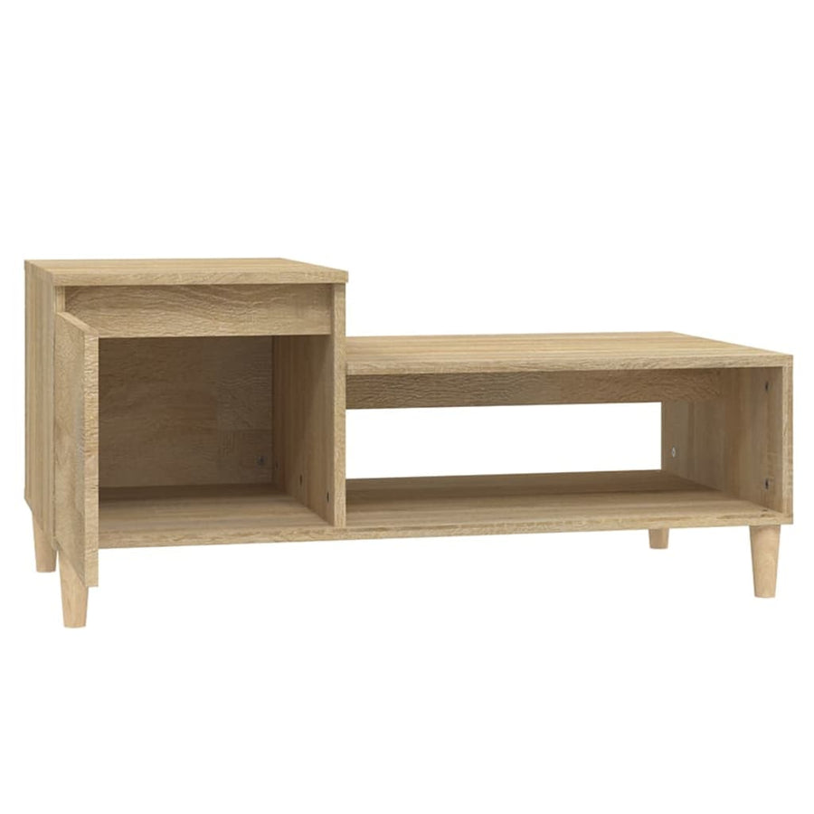 Salontafel 00X50X45 Cm Bewerkt Hout Sonoma eiken