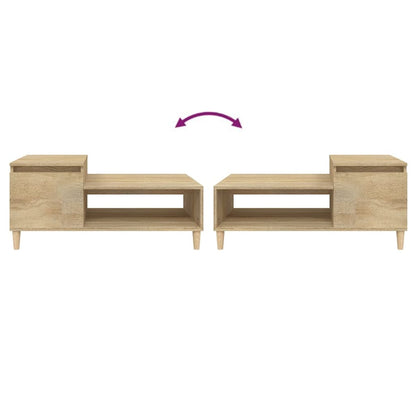 Salontafel 00X50X45 Cm Bewerkt Hout Sonoma eiken