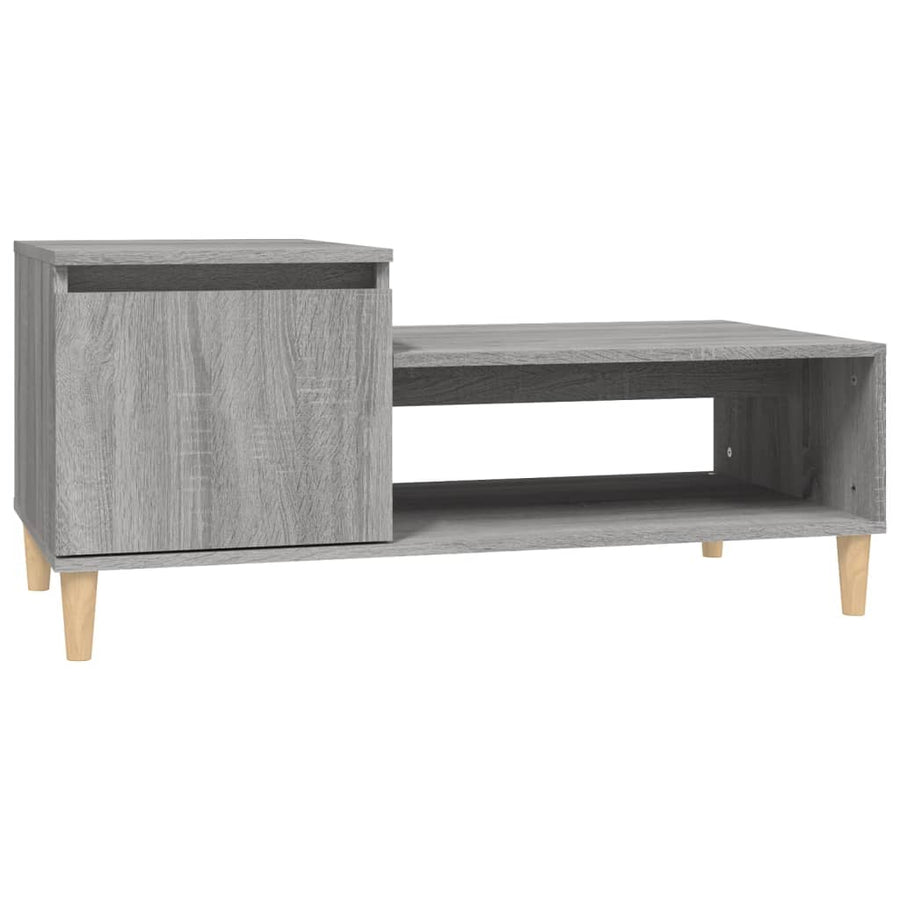 Salontafel 00X50X45 Cm Bewerkt Hout Grijs sonoma