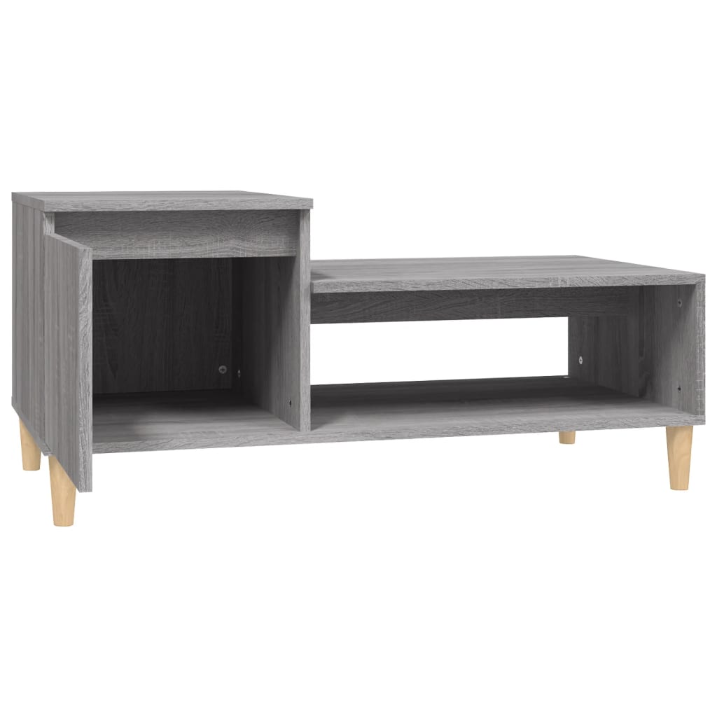 Salontafel 00X50X45 Cm Bewerkt Hout Grijs sonoma