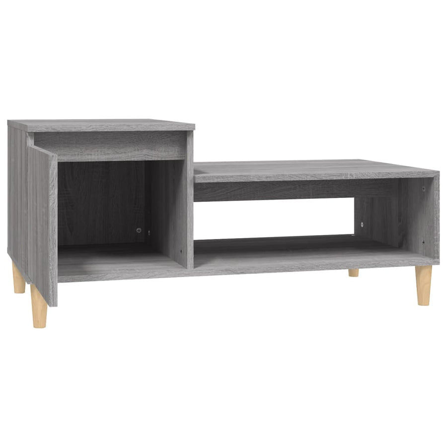Salontafel 00X50X45 Cm Bewerkt Hout Grijs sonoma
