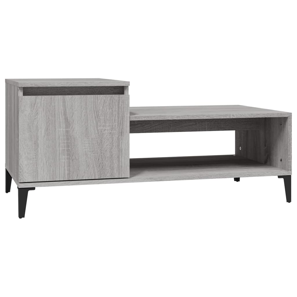 Salontafel 00X50X45 Cm Bewerkt Hout Grijs sonoma