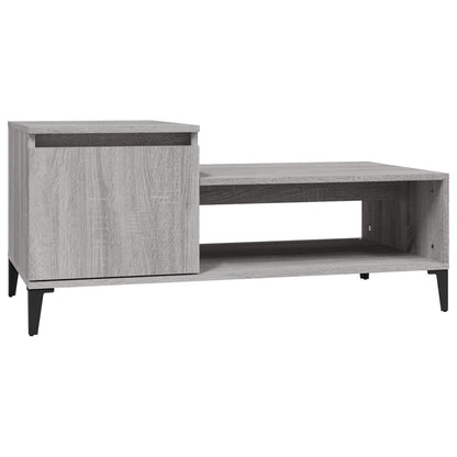 Salontafel 00X50X45 Cm Bewerkt Hout Grijs sonoma