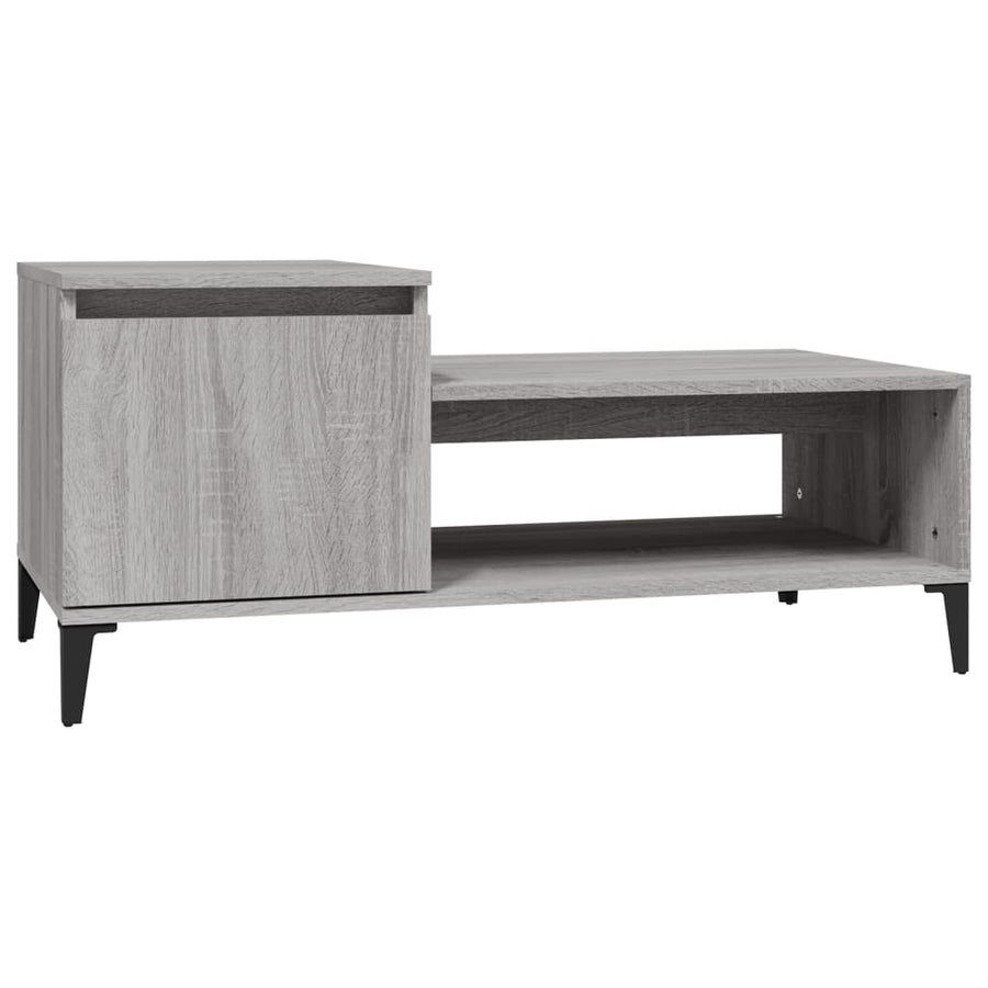 Salontafel 00X50X45 Cm Bewerkt Hout Grijs sonoma