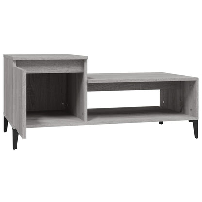 Salontafel 00X50X45 Cm Bewerkt Hout Grijs sonoma