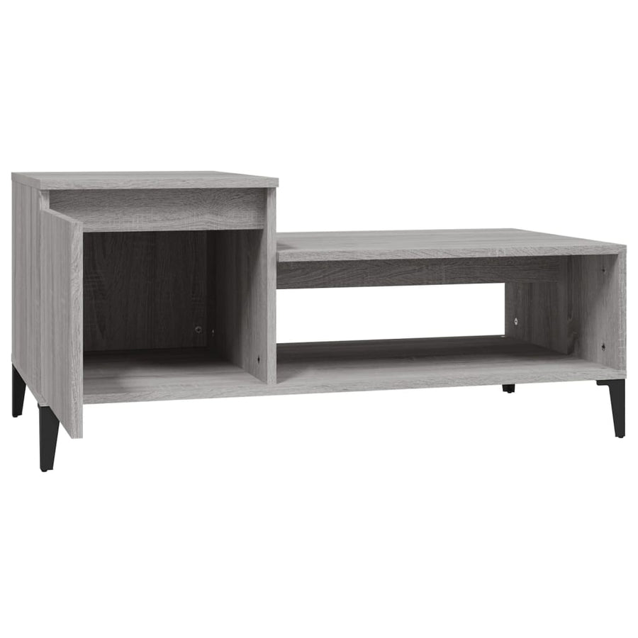 Salontafel 00X50X45 Cm Bewerkt Hout Grijs sonoma