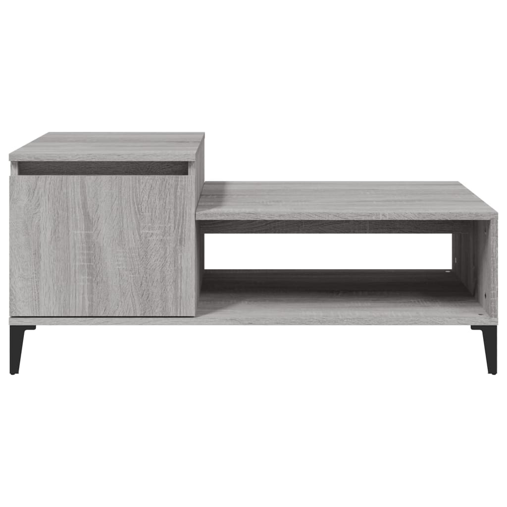 Salontafel 00X50X45 Cm Bewerkt Hout Grijs sonoma