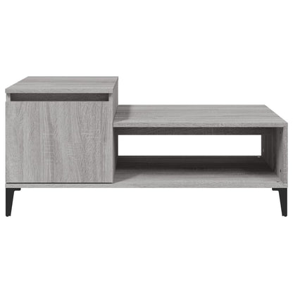 Salontafel 00X50X45 Cm Bewerkt Hout Grijs sonoma