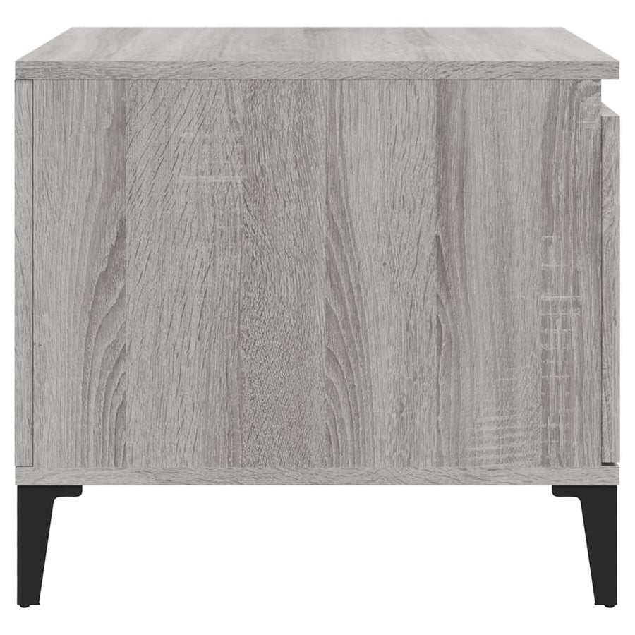 Salontafel 00X50X45 Cm Bewerkt Hout Grijs sonoma