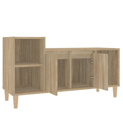 Tv-Meubel 00X35X55 Cm Bewerkt Hout Kleurig Sonoma eiken