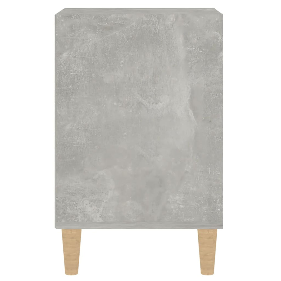 Tv-Meubel 00X35X55 Cm Bewerkt Hout Betongrijs