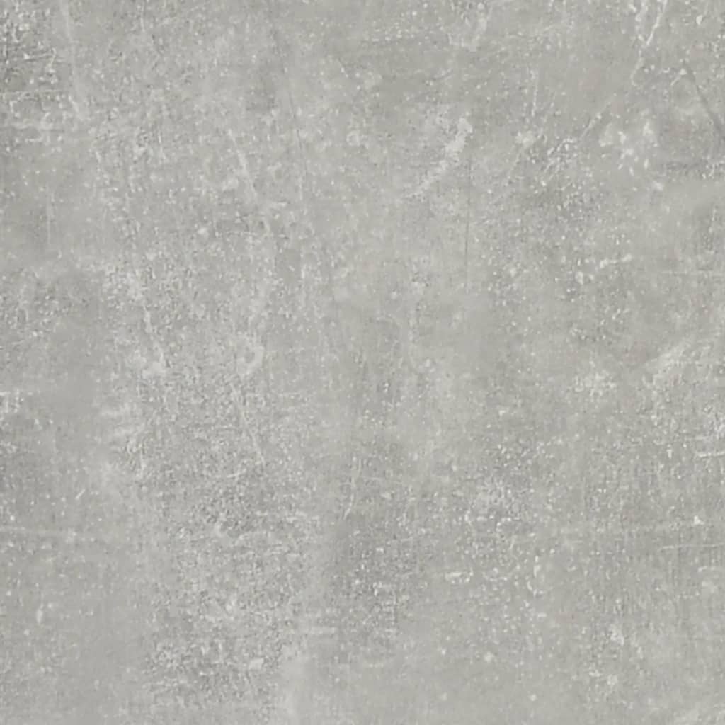 Tv-Meubel 00X35X55 Cm Bewerkt Hout Betongrijs