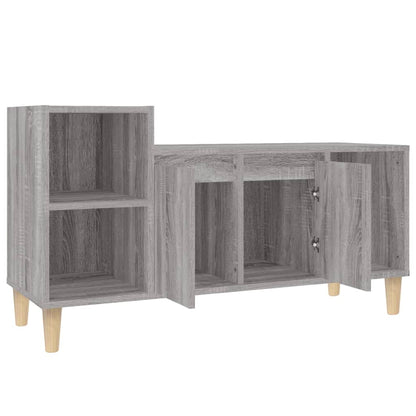 Tv-Meubel 00X35X55 Cm Bewerkt Hout Eikenkleurig Grijs sonoma
