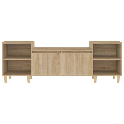 Tv-Meubel 60X35X55 Cm Bewerkt Hout Kleurig Sonoma eiken