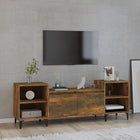 TV cabinet 160x35x55 cm engineered wood smoked oak look