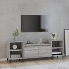 Tv-meubel 160x35x55 cm grijs sonoma eiken bewerkt hout