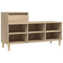 Schoenenkast 102X36X60 Cm Bewerkt Hout Sonoma Eikenkleurig