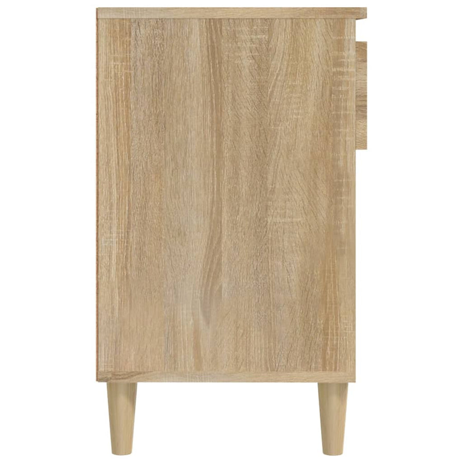 Schoenenkast 102X36X60 Cm Bewerkt Hout Sonoma Eikenkleurig