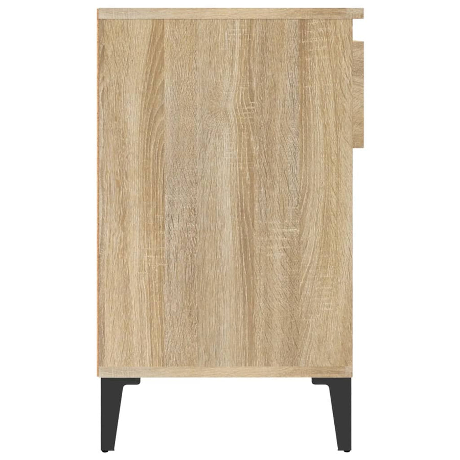 Schoenenkast 102X36X60 Cm Bewerkt Hout Kleurig Sonoma eiken