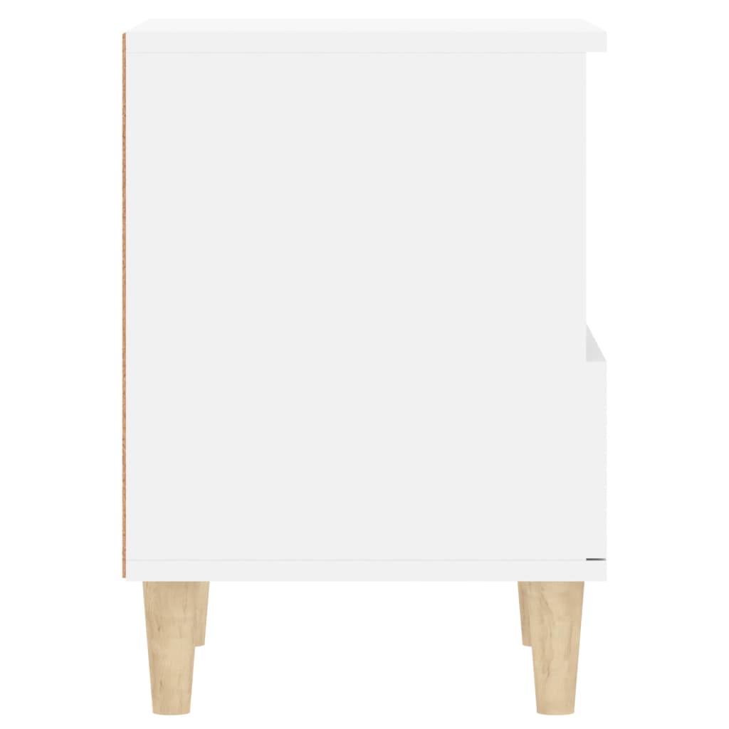 Nachtkastjes 2 St 40X35X50 Cm Wit