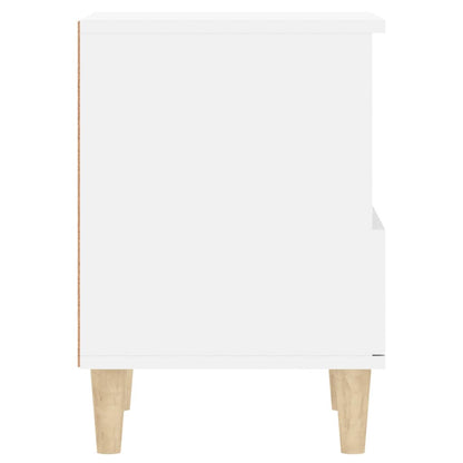 Nachtkastjes 2 St 40X35X50 Cm Wit