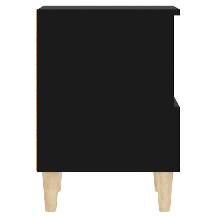 Nachtkastje 40X35X50 Cm Zwart