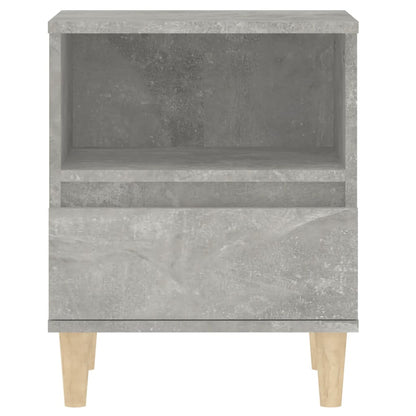 Nachtkastjes 2 St 40X35X50 Cm Betongrijs