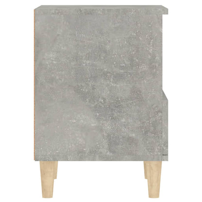 Nachtkastjes 2 St 40X35X50 Cm Betongrijs