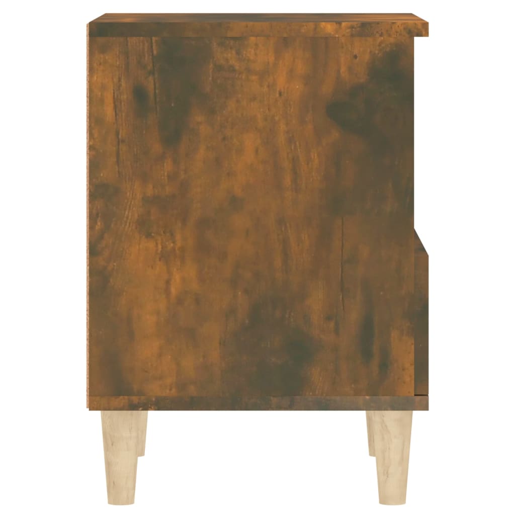 Nachtkastjes 2 St 40X35X50 Cm Gerookt Eikenkleurig